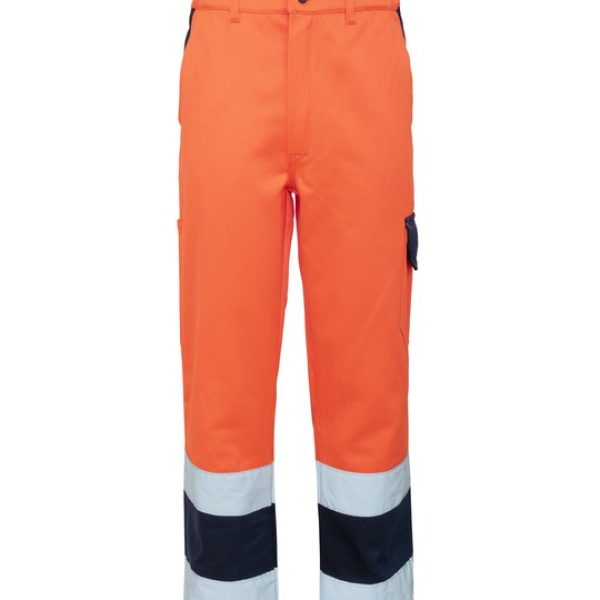 Pantalone invernale Hi-Vis Arancio-Blu